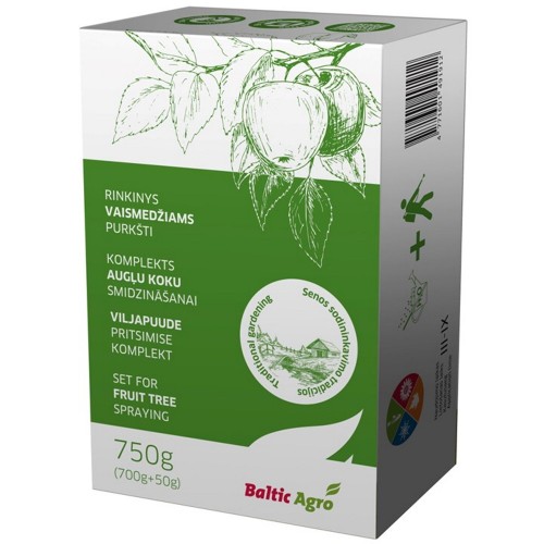 Viljapuude pritsimise komplekt Baltic Agro 750 g 